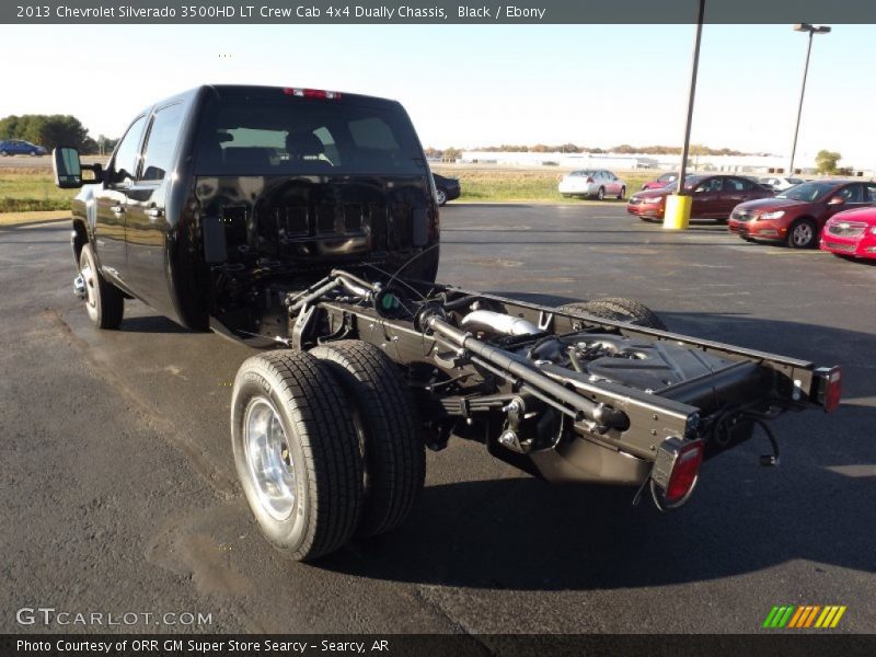 Black / Ebony 2013 Chevrolet Silverado 3500HD LT Crew Cab 4x4 Dually Chassis