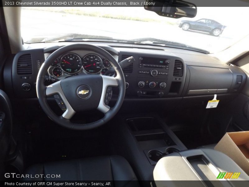 Black / Ebony 2013 Chevrolet Silverado 3500HD LT Crew Cab 4x4 Dually Chassis