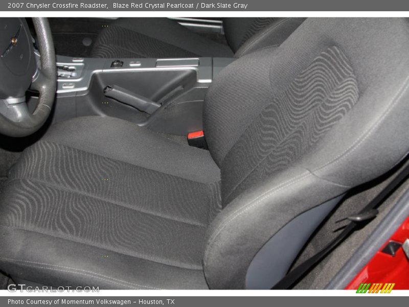 Blaze Red Crystal Pearlcoat / Dark Slate Gray 2007 Chrysler Crossfire Roadster