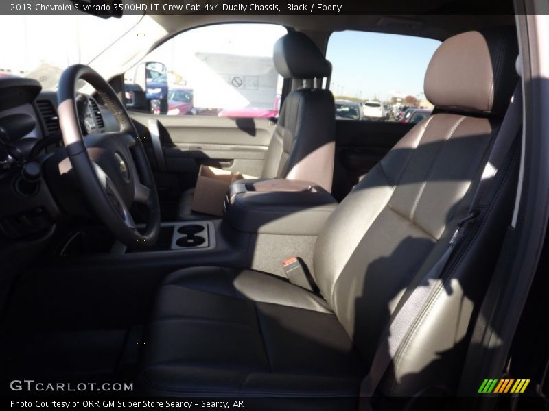 Black / Ebony 2013 Chevrolet Silverado 3500HD LT Crew Cab 4x4 Dually Chassis