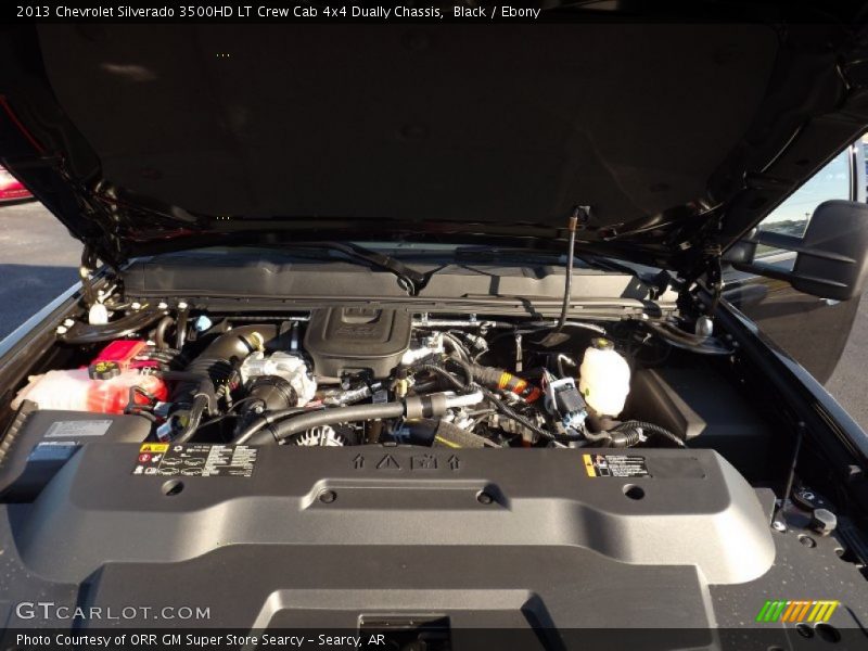 Black / Ebony 2013 Chevrolet Silverado 3500HD LT Crew Cab 4x4 Dually Chassis