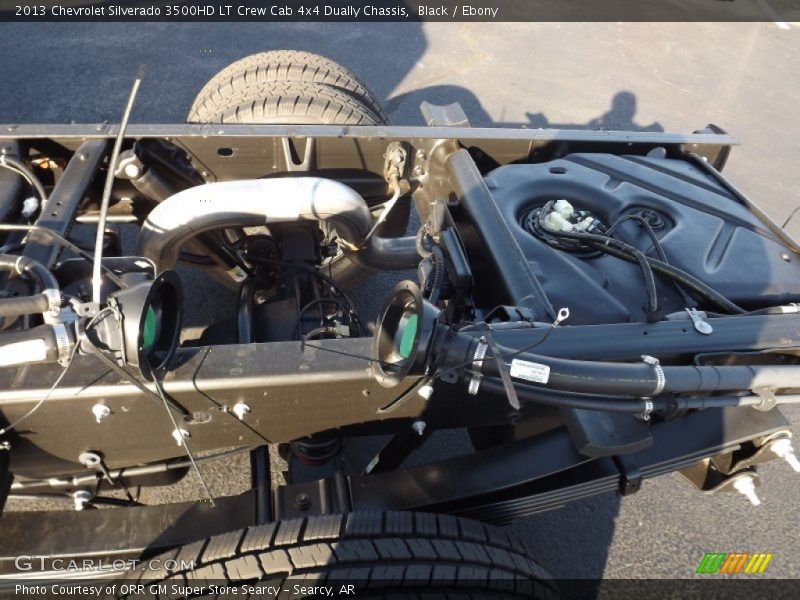 Black / Ebony 2013 Chevrolet Silverado 3500HD LT Crew Cab 4x4 Dually Chassis