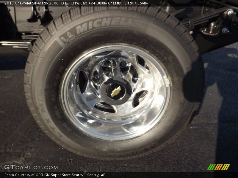 Black / Ebony 2013 Chevrolet Silverado 3500HD LT Crew Cab 4x4 Dually Chassis