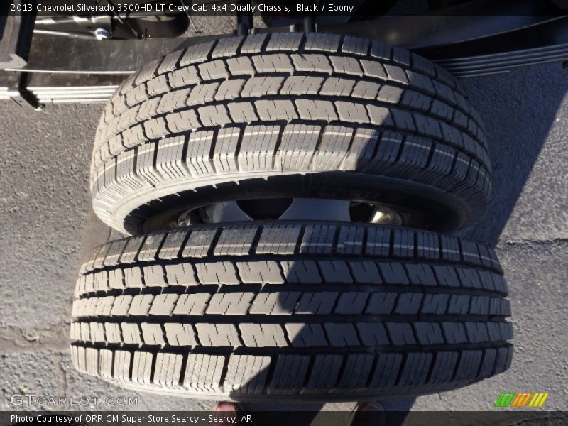 Black / Ebony 2013 Chevrolet Silverado 3500HD LT Crew Cab 4x4 Dually Chassis