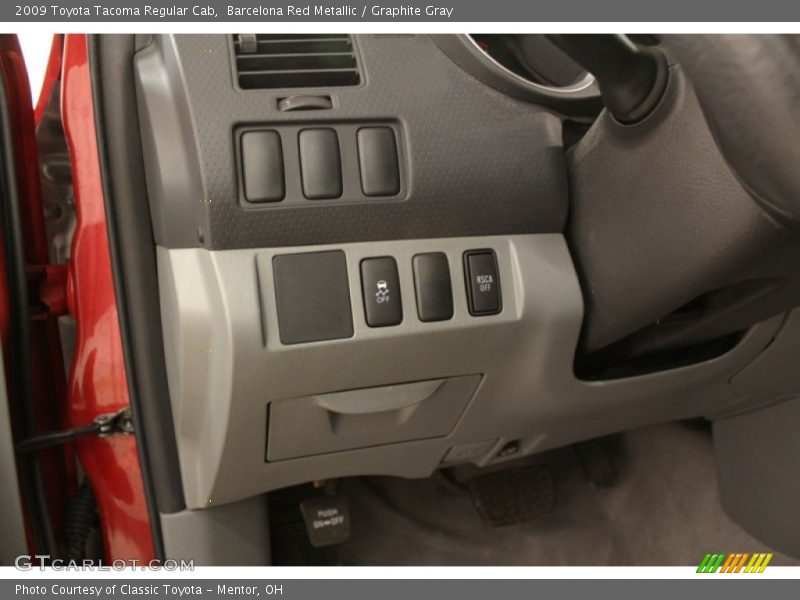 Barcelona Red Metallic / Graphite Gray 2009 Toyota Tacoma Regular Cab