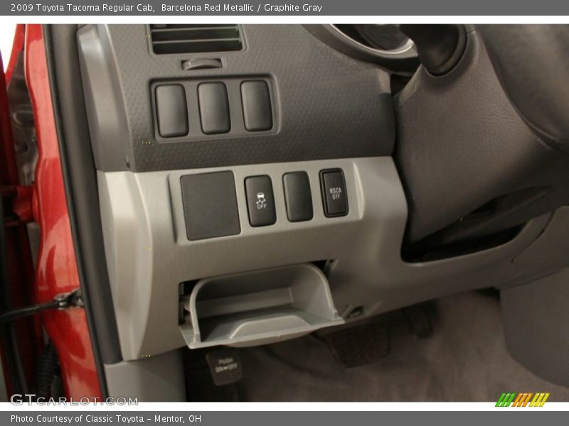 Barcelona Red Metallic / Graphite Gray 2009 Toyota Tacoma Regular Cab