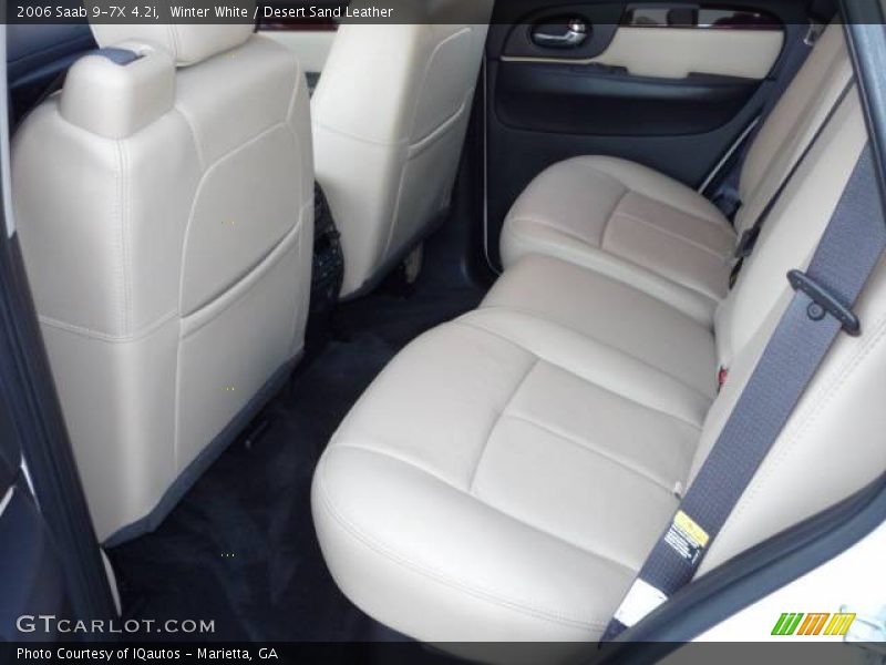 Winter White / Desert Sand Leather 2006 Saab 9-7X 4.2i