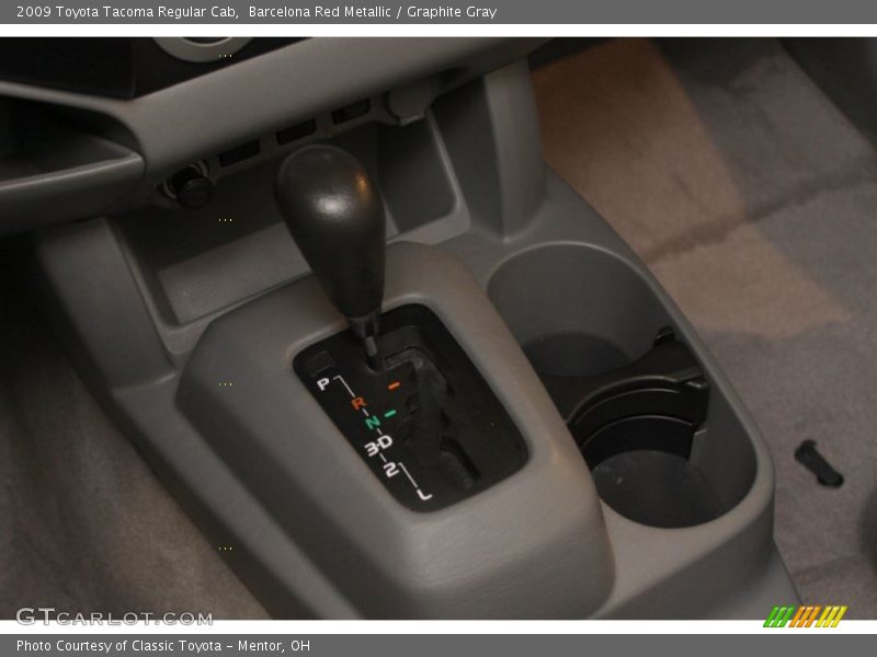 Barcelona Red Metallic / Graphite Gray 2009 Toyota Tacoma Regular Cab