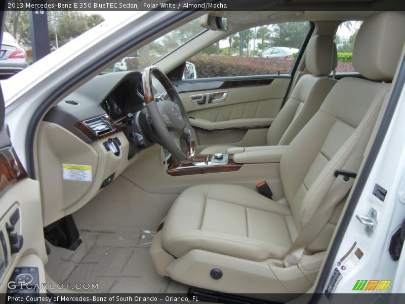  2013 E 350 BlueTEC Sedan Almond/Mocha Interior
