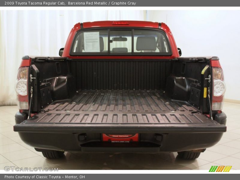 Barcelona Red Metallic / Graphite Gray 2009 Toyota Tacoma Regular Cab
