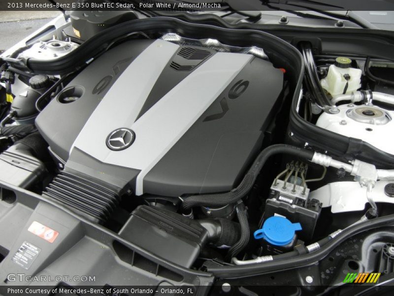  2013 E 350 BlueTEC Sedan Engine - 3.0 Liter BlueTEC Turbo-Diesel DOHC 24-Valve VVT V6