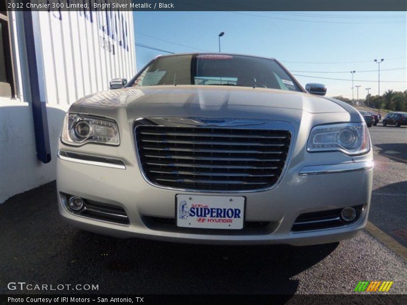 Bright Silver Metallic / Black 2012 Chrysler 300 Limited