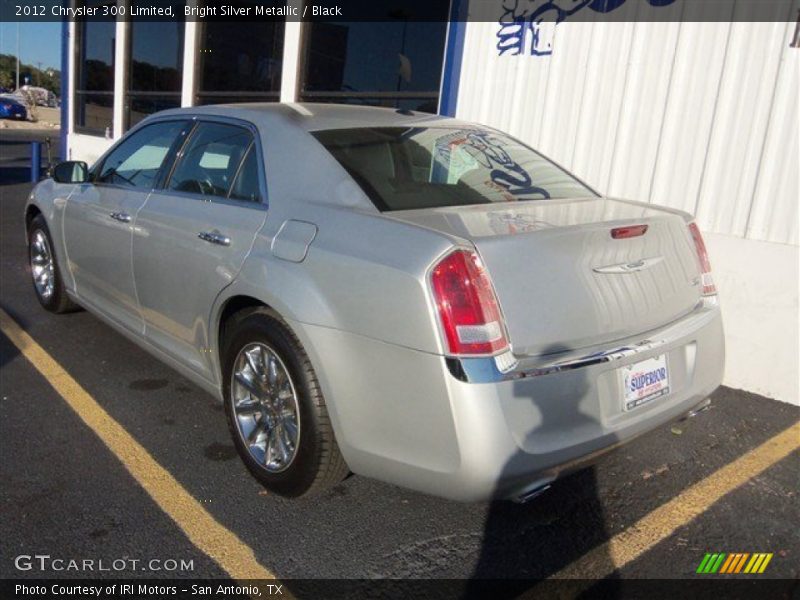 Bright Silver Metallic / Black 2012 Chrysler 300 Limited