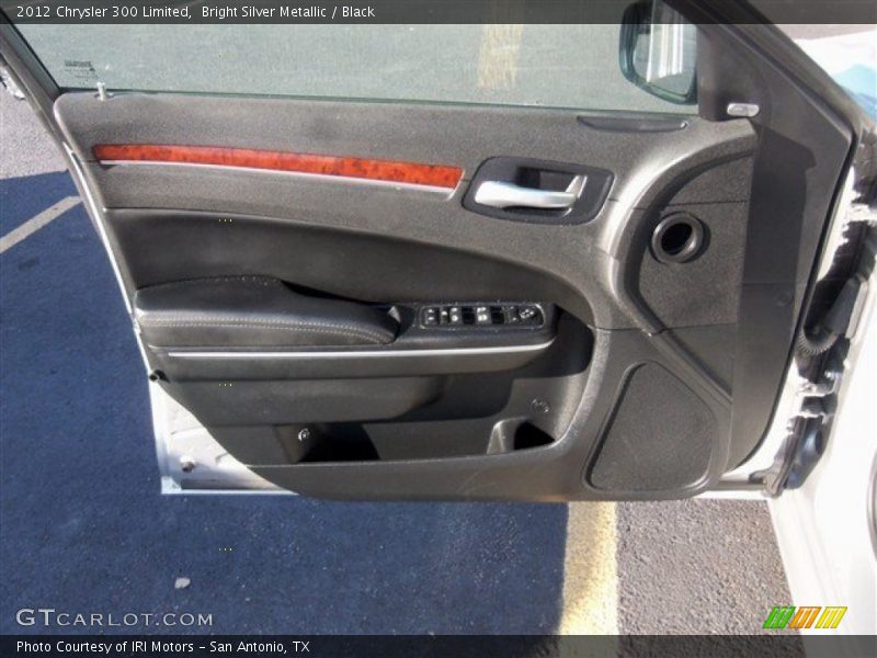Bright Silver Metallic / Black 2012 Chrysler 300 Limited