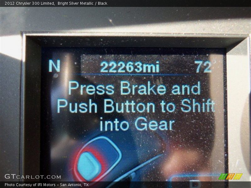 Bright Silver Metallic / Black 2012 Chrysler 300 Limited