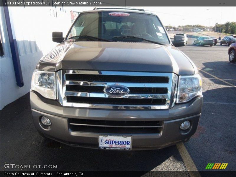 Sterling Grey Metallic / Stone 2010 Ford Expedition XLT