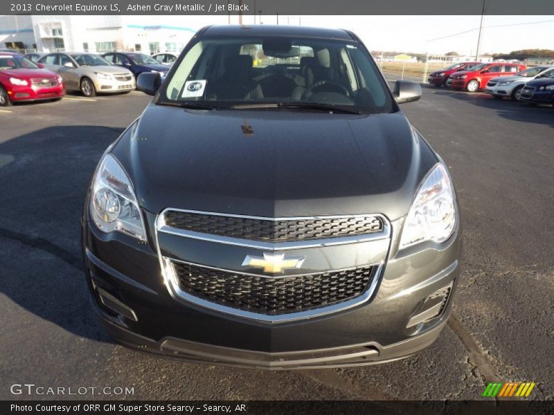 Ashen Gray Metallic / Jet Black 2013 Chevrolet Equinox LS