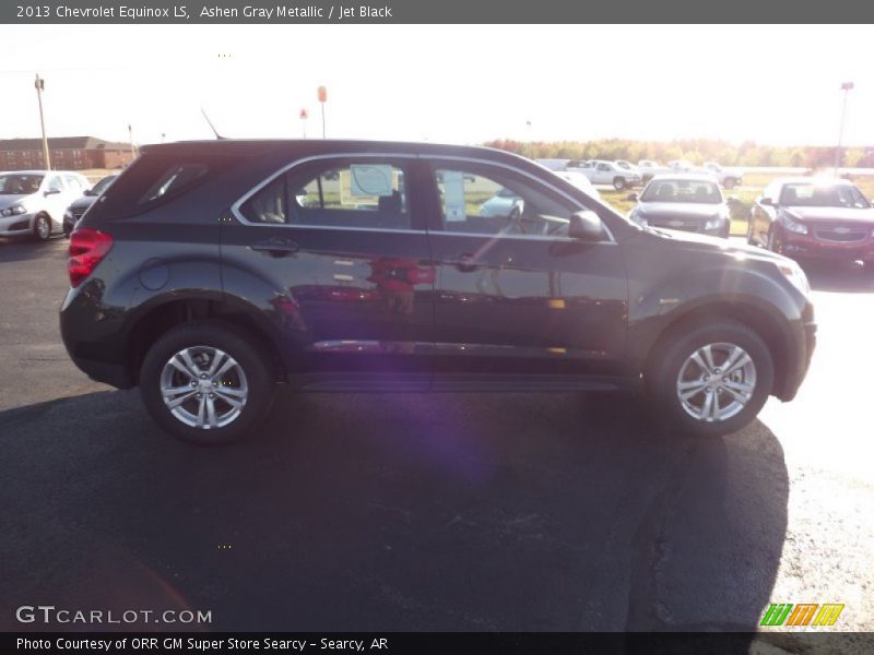 Ashen Gray Metallic / Jet Black 2013 Chevrolet Equinox LS