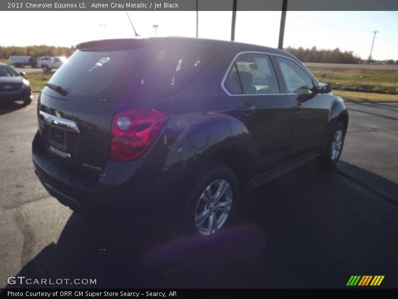 Ashen Gray Metallic / Jet Black 2013 Chevrolet Equinox LS