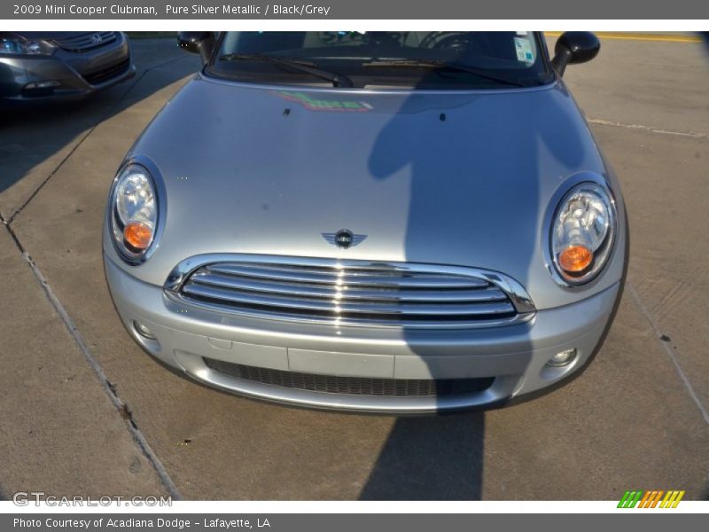 Pure Silver Metallic / Black/Grey 2009 Mini Cooper Clubman