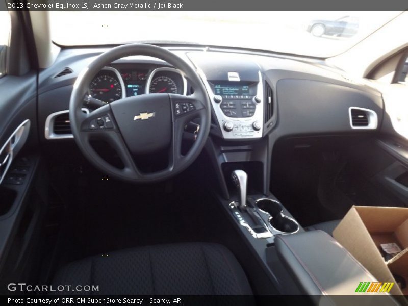Ashen Gray Metallic / Jet Black 2013 Chevrolet Equinox LS