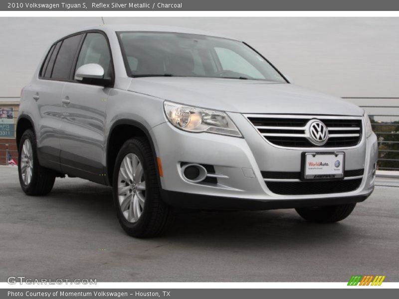 Reflex Silver Metallic / Charcoal 2010 Volkswagen Tiguan S
