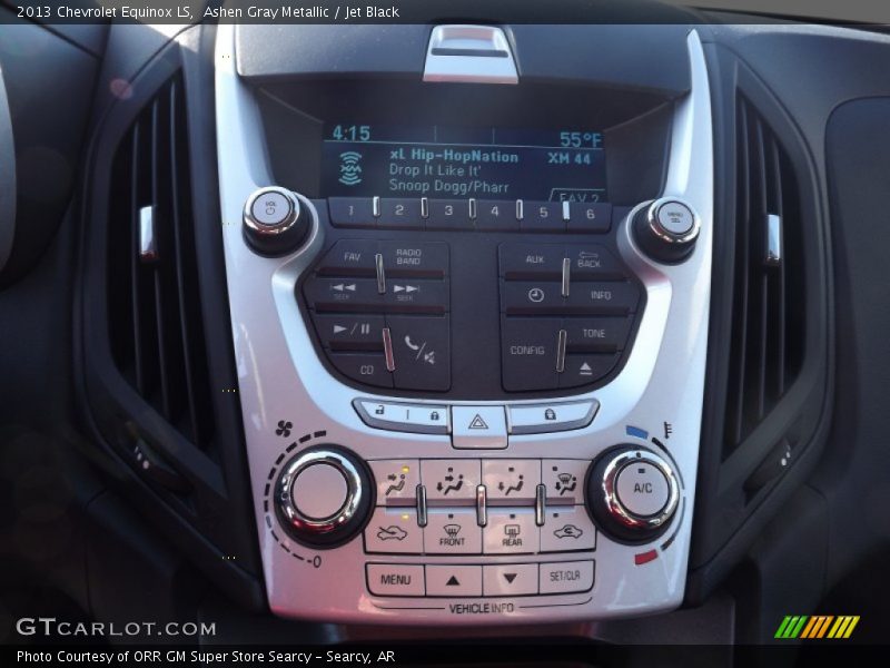 Ashen Gray Metallic / Jet Black 2013 Chevrolet Equinox LS