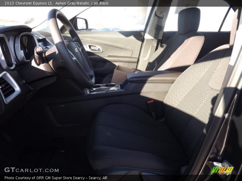 Ashen Gray Metallic / Jet Black 2013 Chevrolet Equinox LS