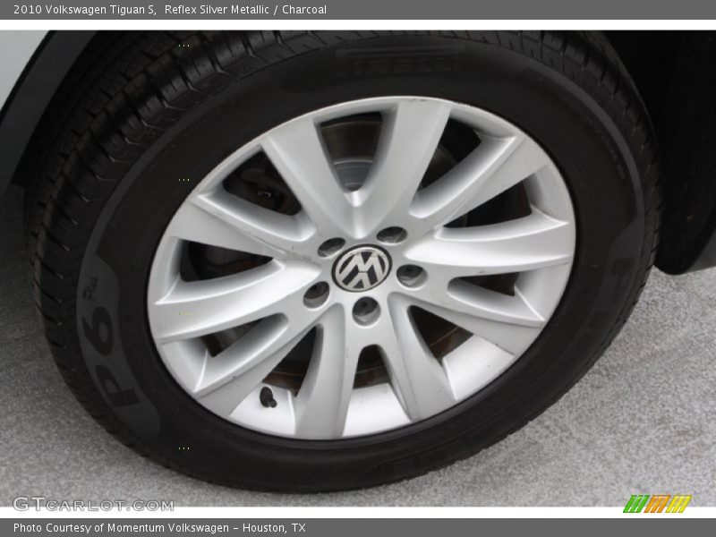 Reflex Silver Metallic / Charcoal 2010 Volkswagen Tiguan S
