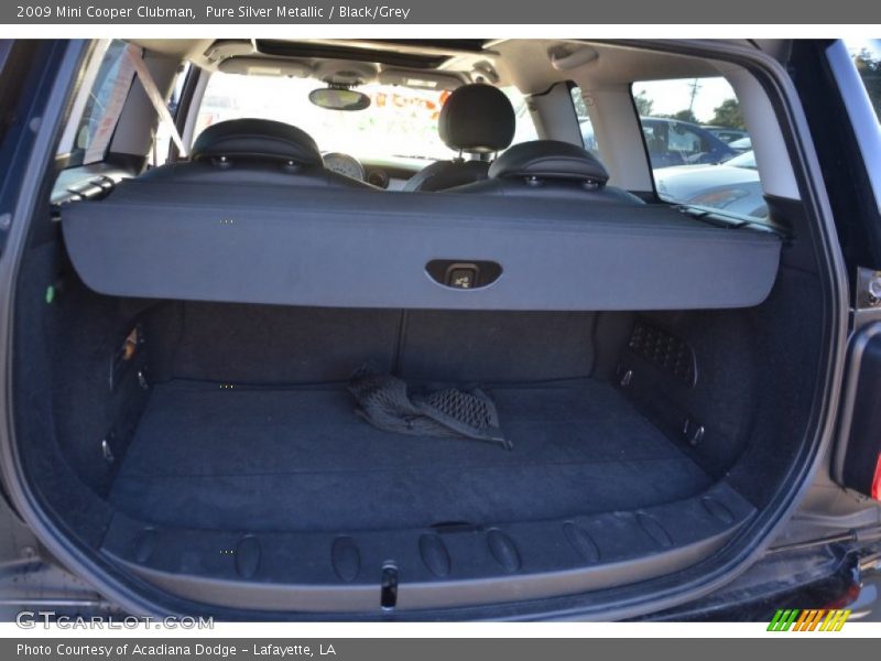 Pure Silver Metallic / Black/Grey 2009 Mini Cooper Clubman