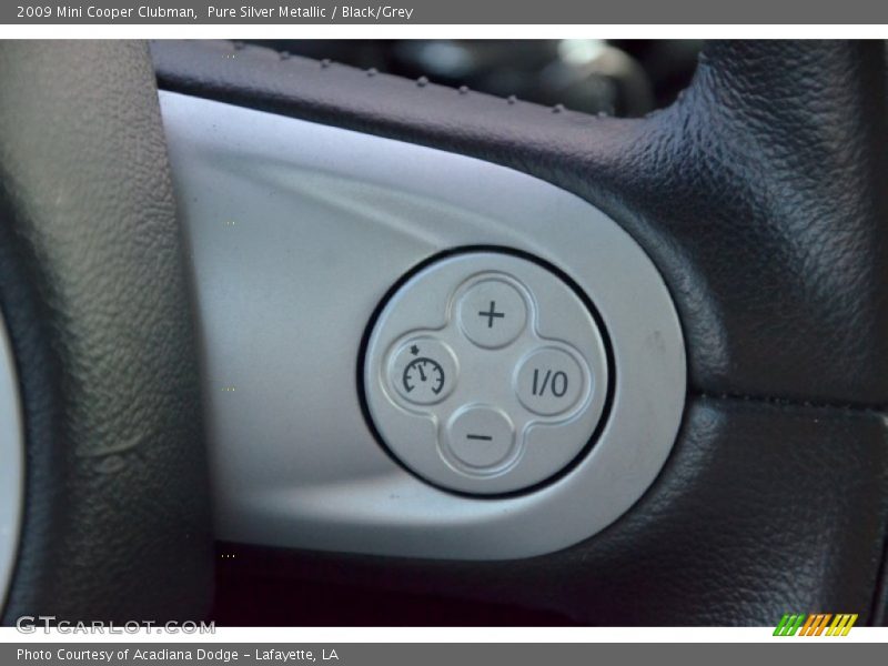 Pure Silver Metallic / Black/Grey 2009 Mini Cooper Clubman