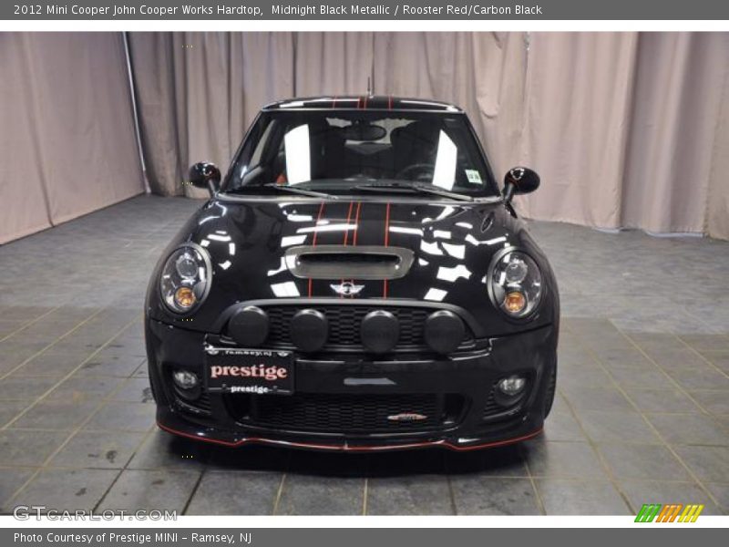 Midnight Black Metallic / Rooster Red/Carbon Black 2012 Mini Cooper John Cooper Works Hardtop