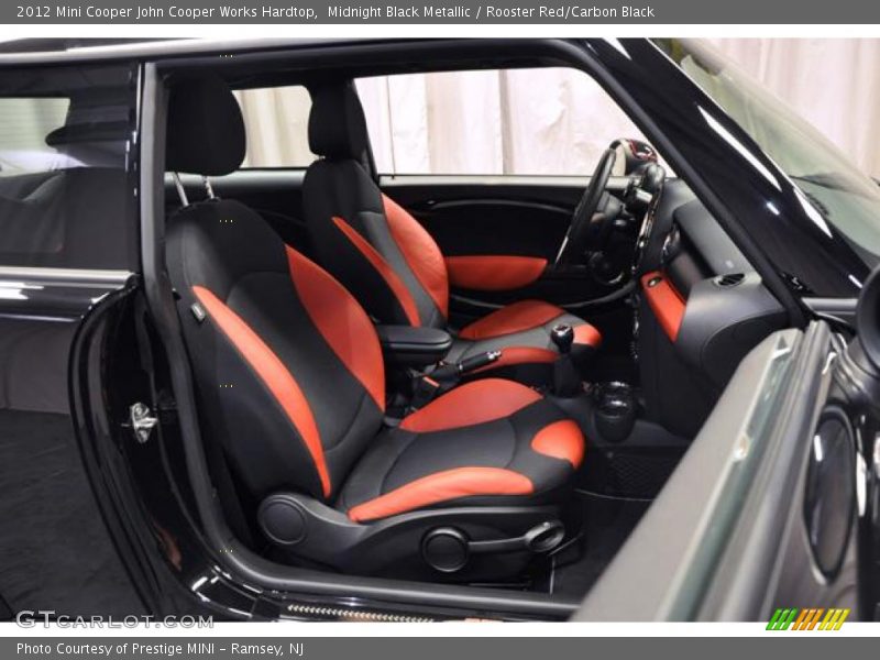  2012 Cooper John Cooper Works Hardtop Rooster Red/Carbon Black Interior