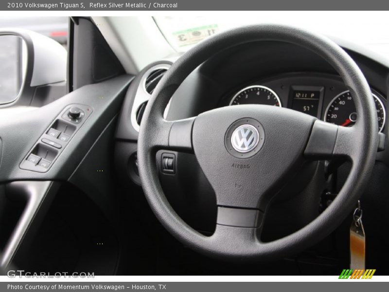 Reflex Silver Metallic / Charcoal 2010 Volkswagen Tiguan S