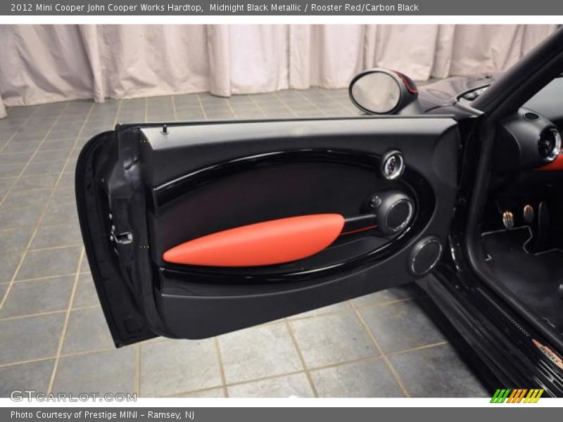 Midnight Black Metallic / Rooster Red/Carbon Black 2012 Mini Cooper John Cooper Works Hardtop