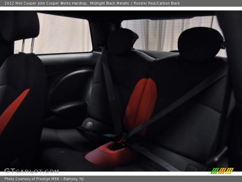 Midnight Black Metallic / Rooster Red/Carbon Black 2012 Mini Cooper John Cooper Works Hardtop