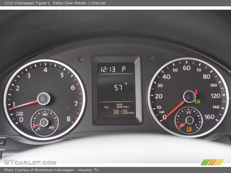 Reflex Silver Metallic / Charcoal 2010 Volkswagen Tiguan S