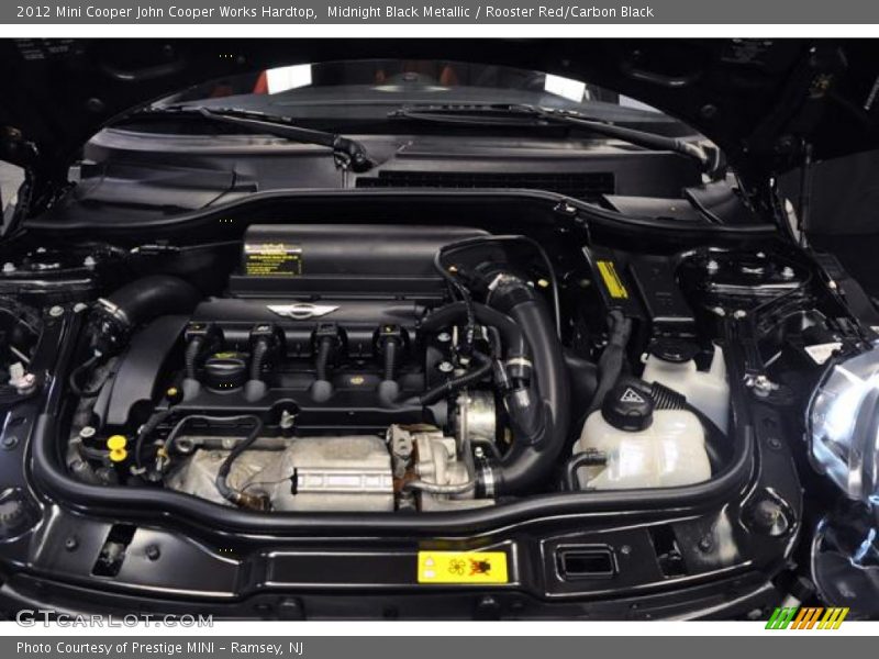 Midnight Black Metallic / Rooster Red/Carbon Black 2012 Mini Cooper John Cooper Works Hardtop