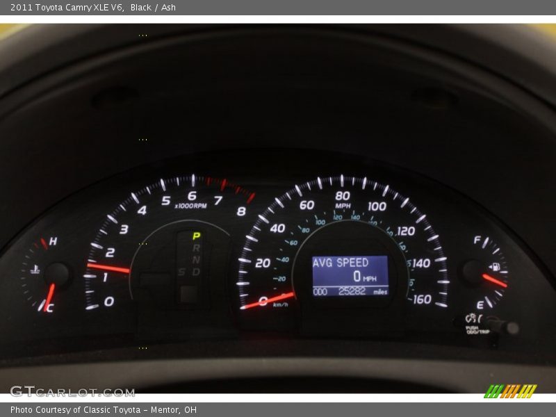 Black / Ash 2011 Toyota Camry XLE V6