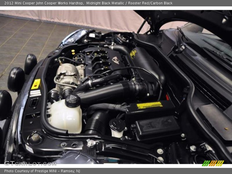 Midnight Black Metallic / Rooster Red/Carbon Black 2012 Mini Cooper John Cooper Works Hardtop