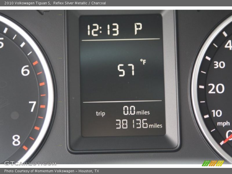 Reflex Silver Metallic / Charcoal 2010 Volkswagen Tiguan S