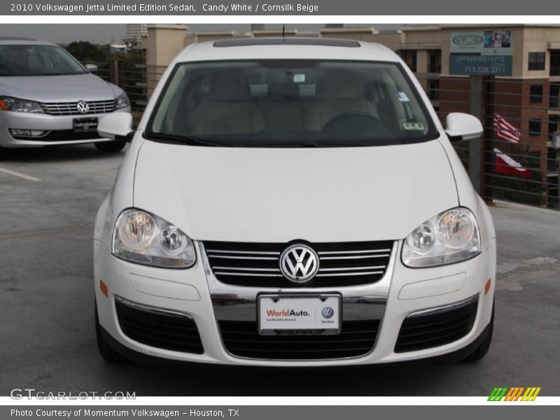 Candy White / Cornsilk Beige 2010 Volkswagen Jetta Limited Edition Sedan