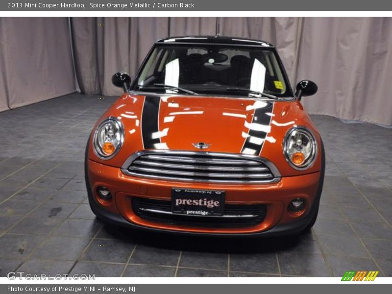Spice Orange Metallic / Carbon Black 2013 Mini Cooper Hardtop