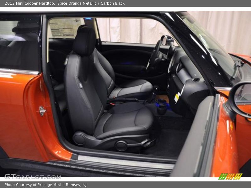 Spice Orange Metallic / Carbon Black 2013 Mini Cooper Hardtop
