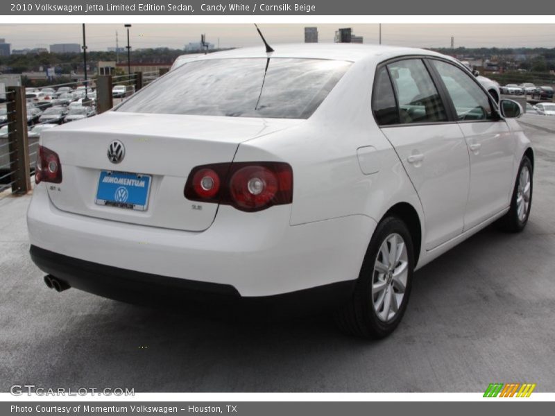 Candy White / Cornsilk Beige 2010 Volkswagen Jetta Limited Edition Sedan