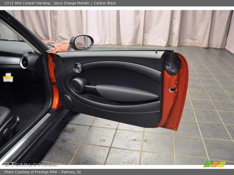 Spice Orange Metallic / Carbon Black 2013 Mini Cooper Hardtop