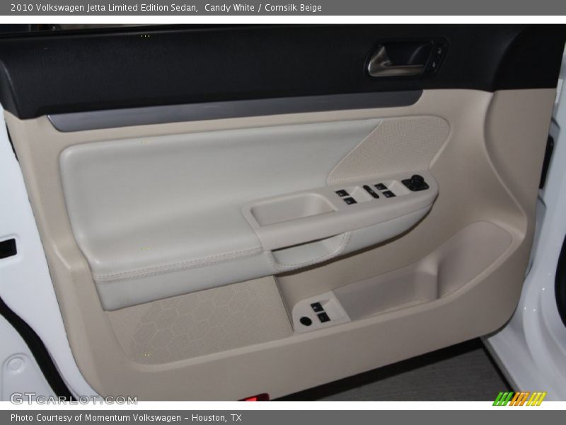 Candy White / Cornsilk Beige 2010 Volkswagen Jetta Limited Edition Sedan