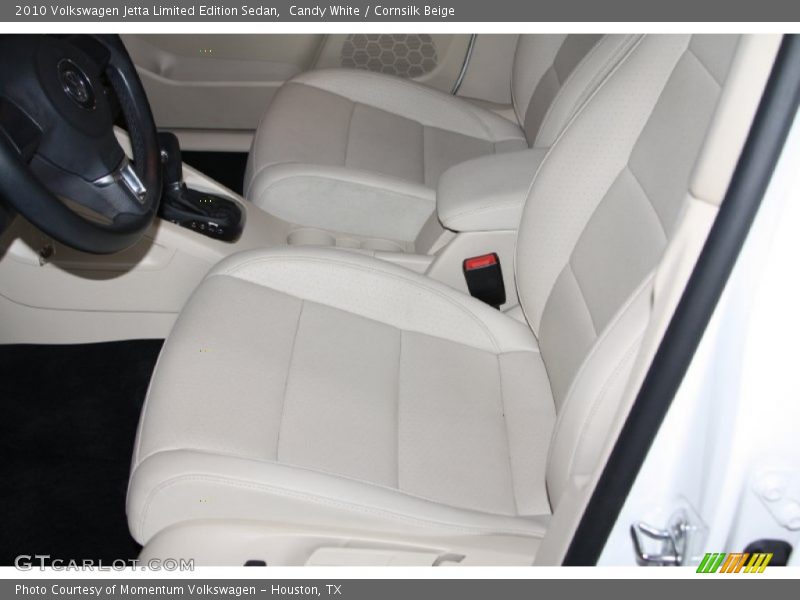 Candy White / Cornsilk Beige 2010 Volkswagen Jetta Limited Edition Sedan