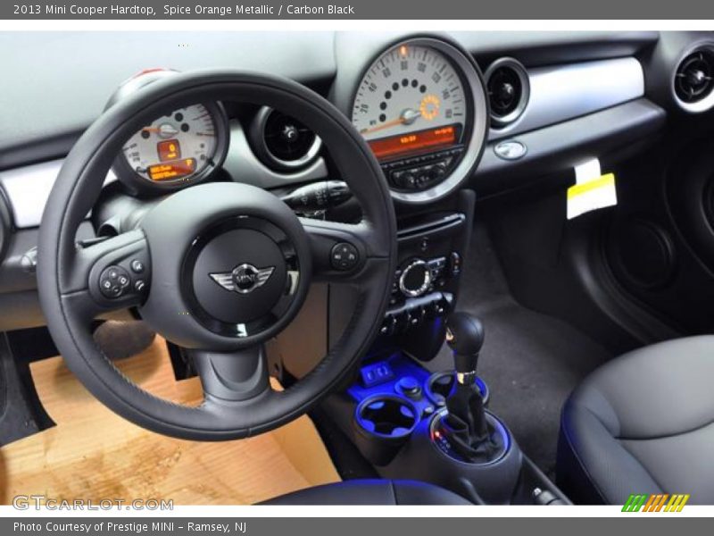 Dashboard of 2013 Cooper Hardtop