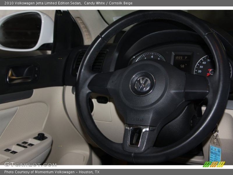 Candy White / Cornsilk Beige 2010 Volkswagen Jetta Limited Edition Sedan
